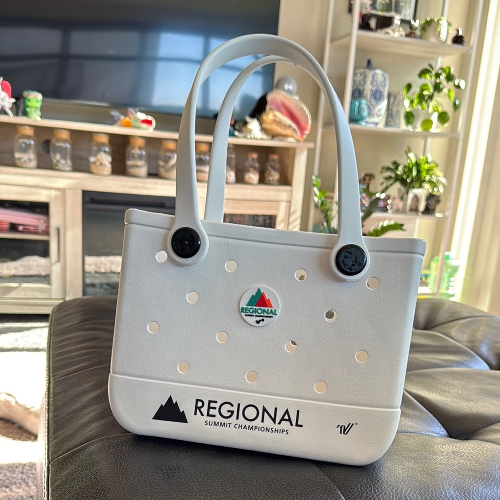Varsity All Star Cheerleading Summit Gym Owner Only White Bogg Bag